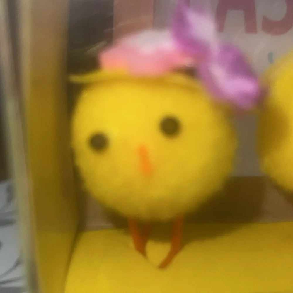 Yellow Easter Chick Decorations
